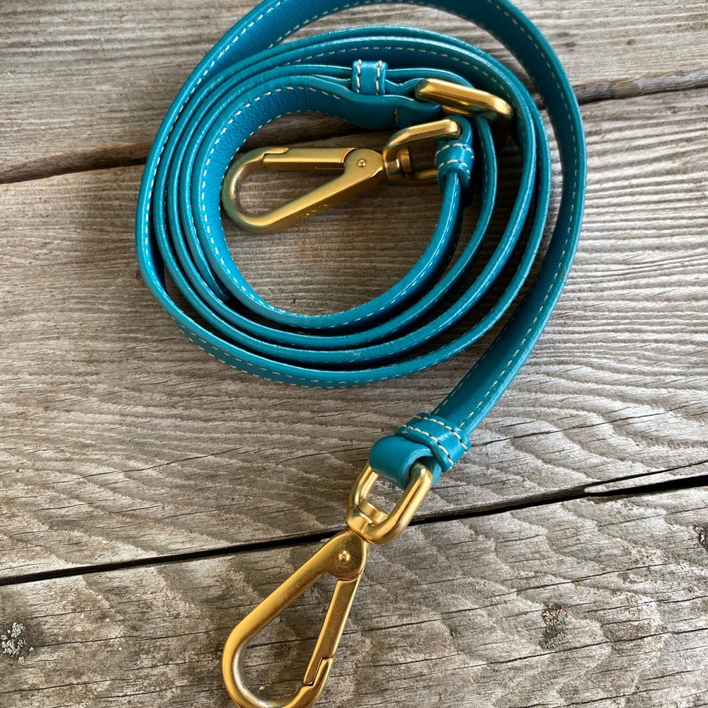 Prada Blue Tessuto Gaufre Crossbody - Picture 10 of 16